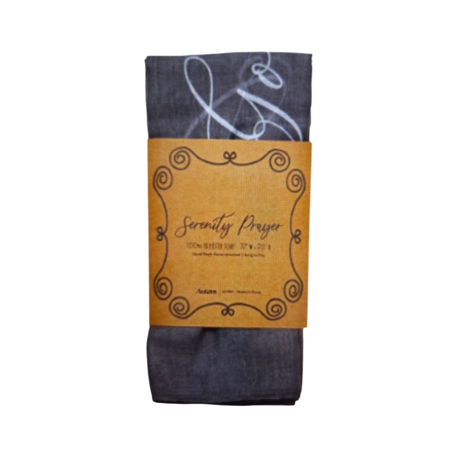 Serenity Prayer Scarf (Grey)